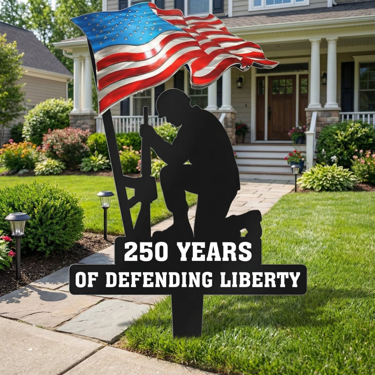 π₯π₯ Limited time 57% OFF! First 50 pieces enjoy 57% off! π₯π₯ β¨πΊπΈπ½Metal Garden Stake β ποΈ 250 Years of Defending Liberty