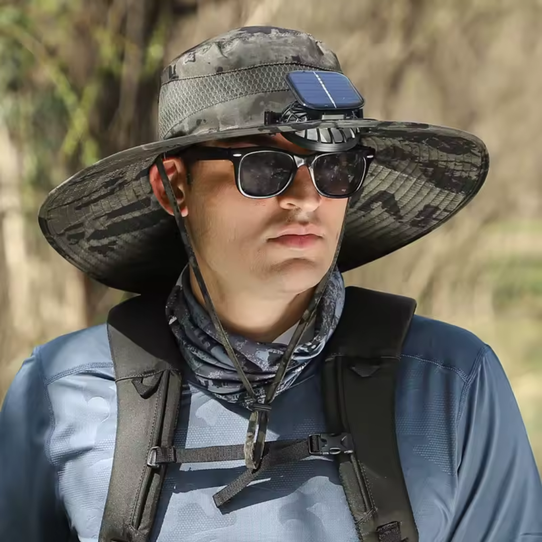 BreezeCap™ - Sonnenbetriebene Ventilatorenkappe