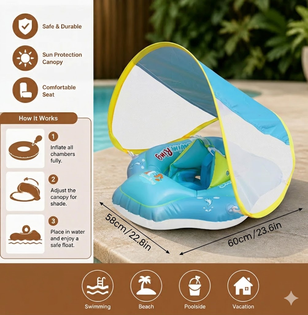 βοΈ The Ultimate Safe & Sun-Proof Baby Float! A Summer Must-Have for Millions of Moms! πΆπ¦-TOP1
