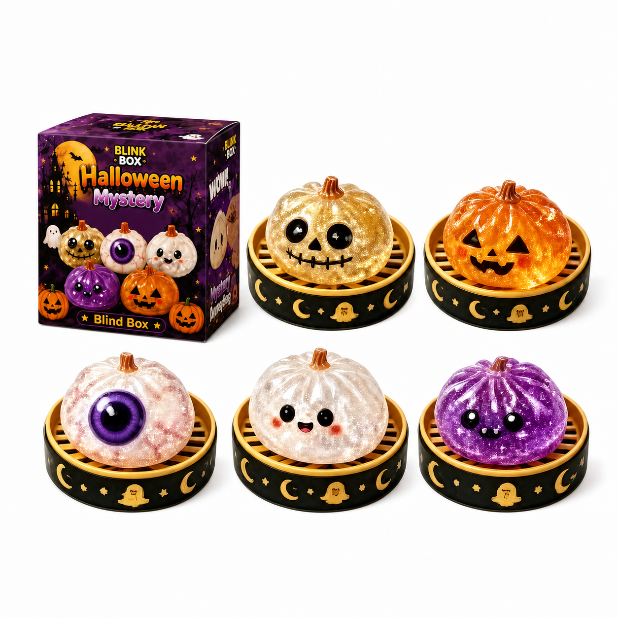 ๐๐ป Last Day 50% OFF โ Adorable Halloween Ghost Squishies You Can't Put Down! ๐๏ธ