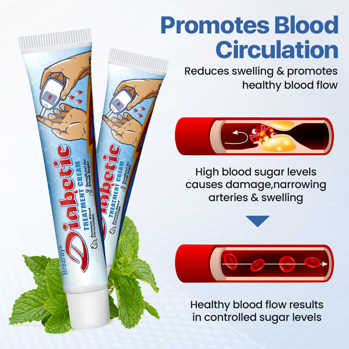 🔥70% OFF Today Only!⏰ Brezray® VitaGluco Diabetes Treatment Cream – Limited Stock!