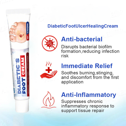 🔥Final 3 Hours: 70% OFF-Diabetic Foot Ulcer Healing Cream
