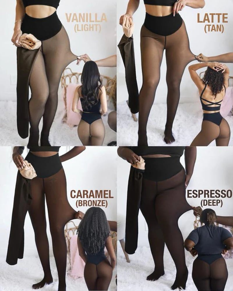 🔥Hot Sale 49% OFF!!⚡50K+ SOLD!❄️One-Seam Shaping Fleece Leggings