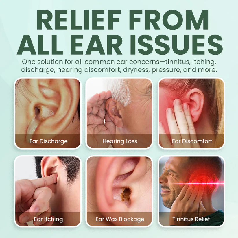 🔥FDA Approved⭐ WHO Approved🌍Ear Care Solution 👂🏼