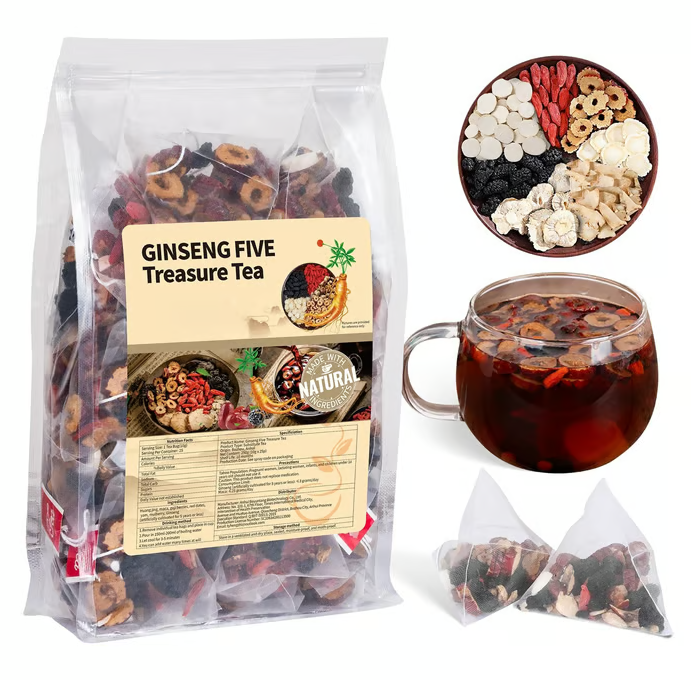 Last Day 49% OFF🔥Ginseng Six Treasure Tea