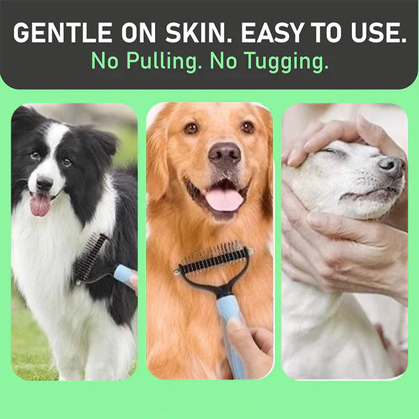 💯🐱Flash Sale!🐶 Professional Deshedding Tool For Dogs And Cats,Shedding Removal Easy to Use Essential Grooming