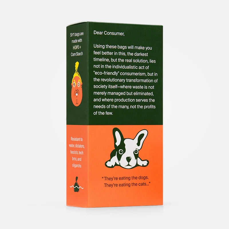 SH*T Bag(60 Count) — “The Most Presidential Poop Bag Ever!”