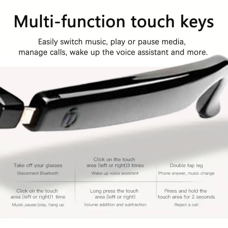 🔥 Black Friday Sale Is On Fire!🔥 AI Interpretation Smart Glasses🕶️33-Language Translation, Photochromic Lenses, AI Chat & Hands-Free Audio