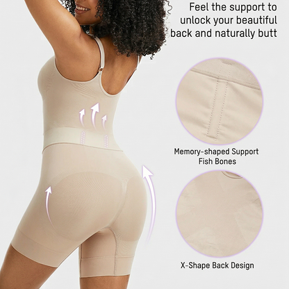 All-in-One Sculpting Bodysuit with Easy-Off Design