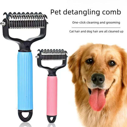 💯🐱Flash Sale!🐶 Professional Deshedding Tool For Dogs And Cats,Shedding Removal Easy to Use Essential Grooming
