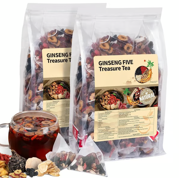 Last Day 49% OFF🔥Ginseng Six Treasure Tea