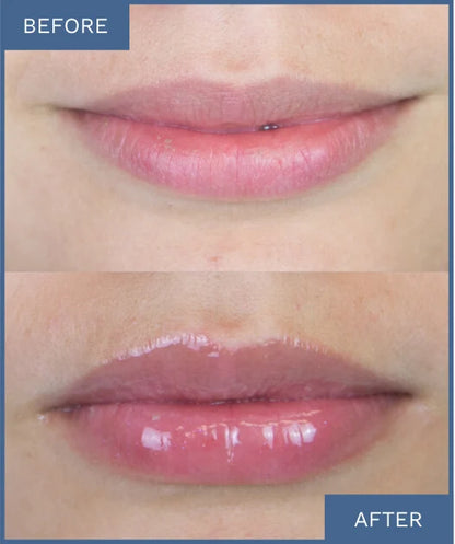 This hydrating, high-shine lip gloss provides long-lasting moisture and is resistant to fading