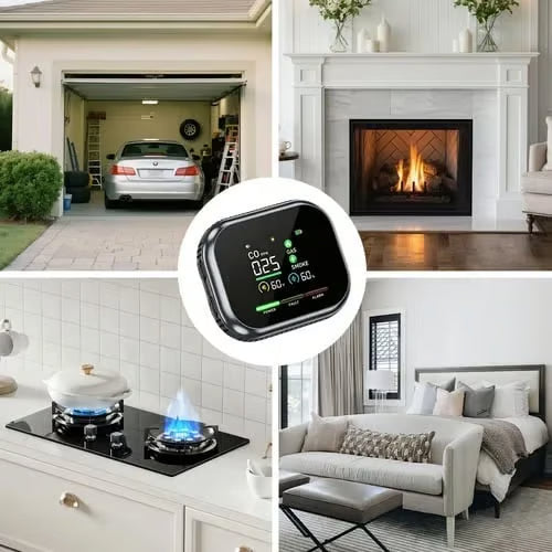 6-in-1 Combustible Gas Detector