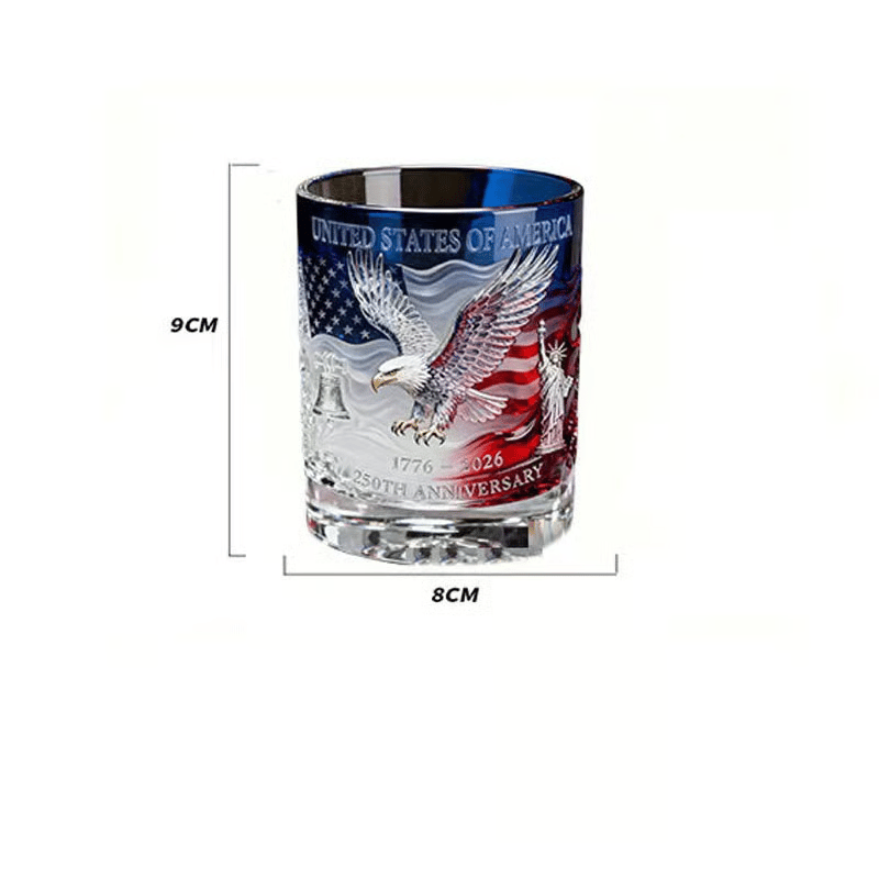 🔥Father's Day 50% OFF🔥Limited Edition 2026 USA 250th Anniversary Commemorative Glass – 1776-2026 Heritage Edition