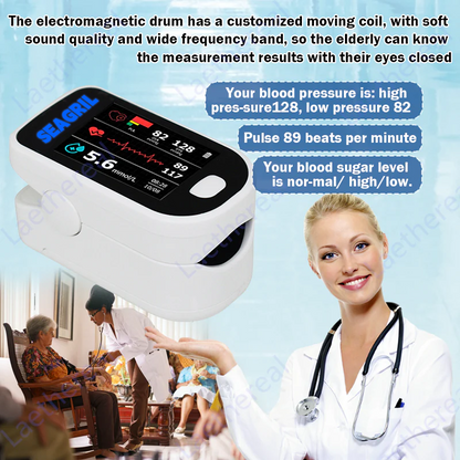 SEAGRIL™ Advanced Non-Invasive GlucoseMonitor-99.9% Accuracy + Exclusive Gift ✅TGA Approved