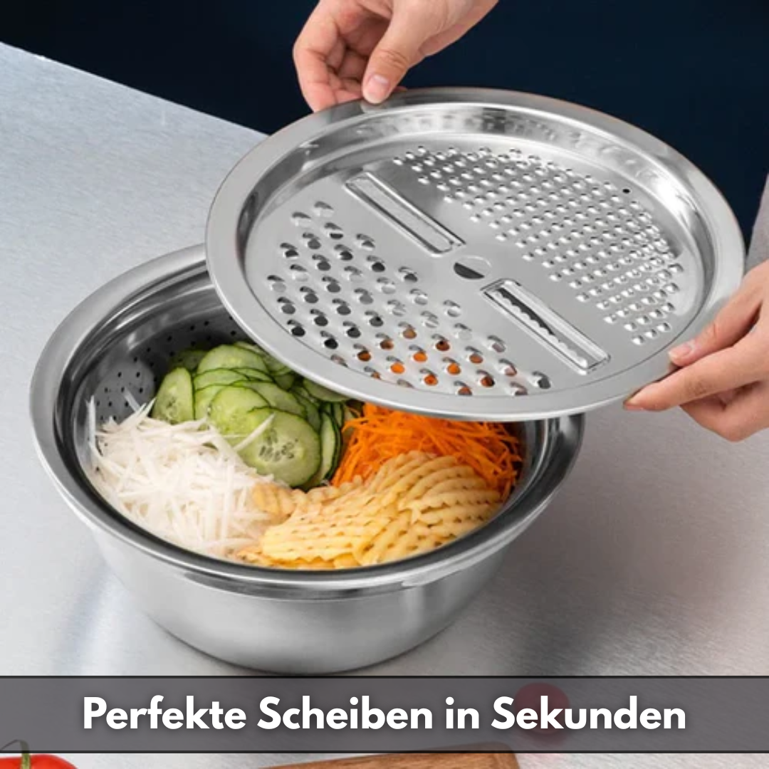 VersaWare™ - Multifunktionale Schüssel aus Edelstahl