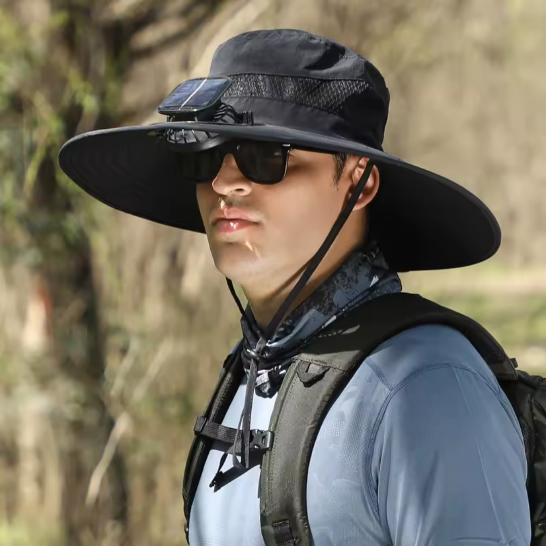 BreezeCap™ - Sonnenbetriebene Ventilatorenkappe
