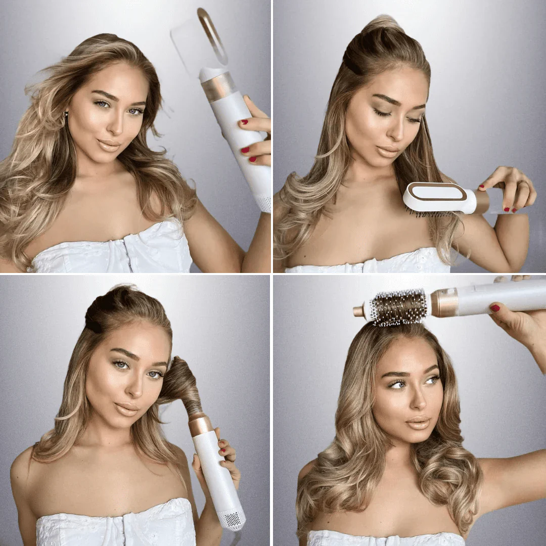 Curlixir™ - 5-in-1-Haartrockner-Bürste