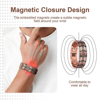 Copper Magnetic Bracelet – Relieve Fatigue And Promote Blood Circulation