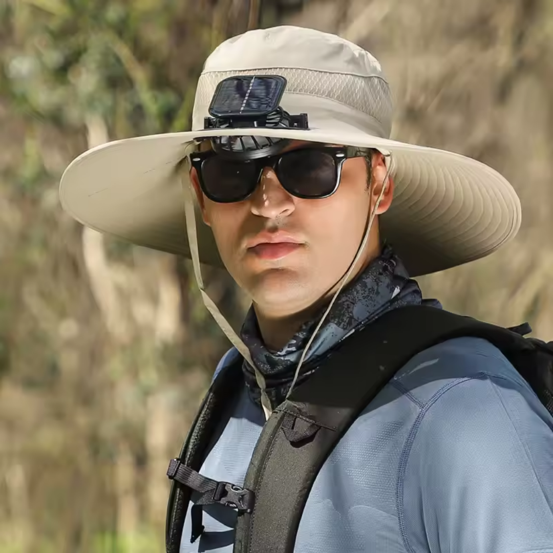 BreezeCap™ - Sonnenbetriebene Ventilatorenkappe