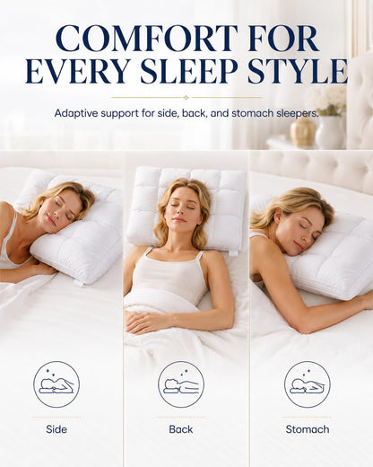 3D Bread Down Bed Pillows