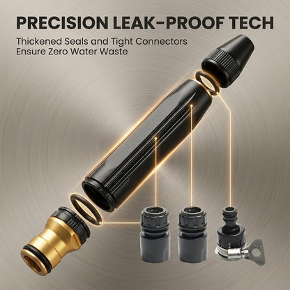 Heavy Duty Adjustable Twist Hose Nozzle Jet Sweeper Nozzle