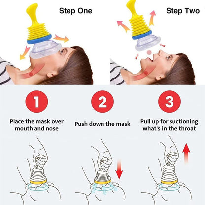 Anti Choking Device | Instructions Kit for Choking Rescue