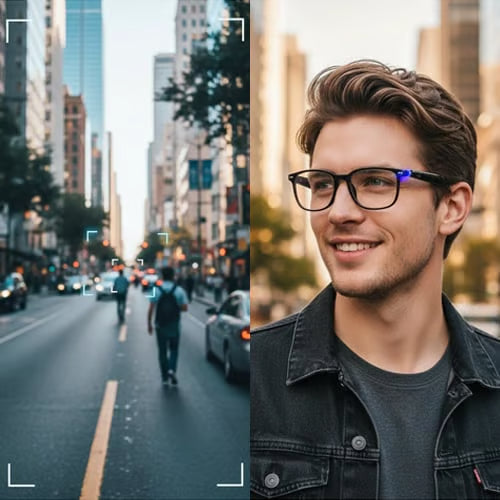 Capture, Translate & Explore - All Hands-Free, Experience the Freedom of Smart Al Glasses