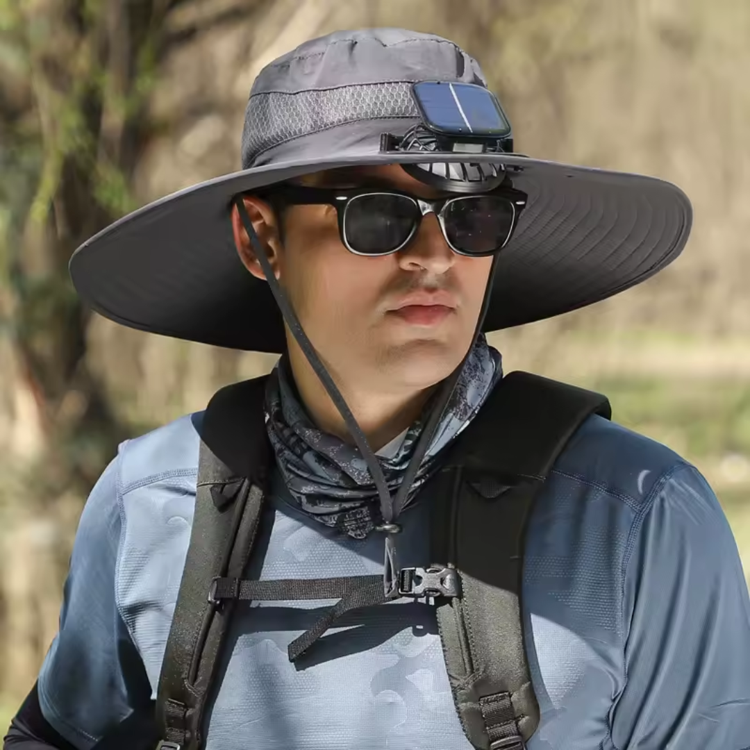 BreezeCap™ - Sonnenbetriebene Ventilatorenkappe
