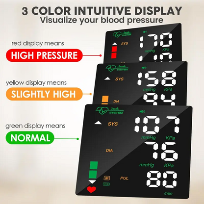 Final 3 Hours: 70%OFF🔥Wrist Blood Pressure Monitor – LED Touch Screen & Adjustable Fit
