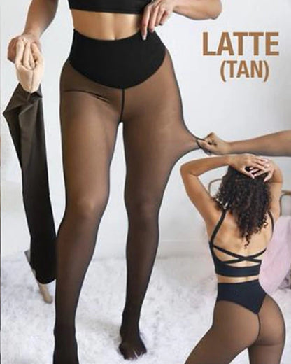 🔥Hot Sale 49% OFF!!⚡50K+ SOLD!❄️One-Seam Shaping Fleece Leggings