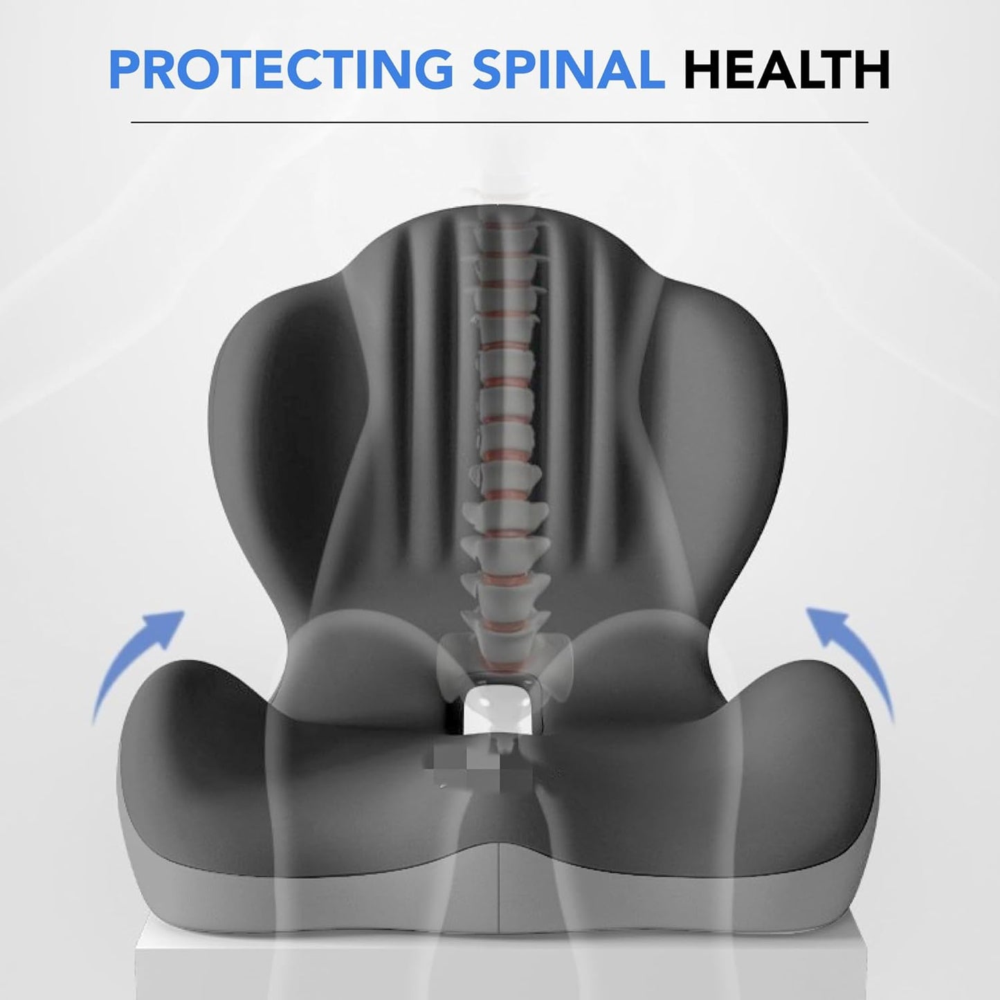 Ergonomic Memory Foam Seat Cushion