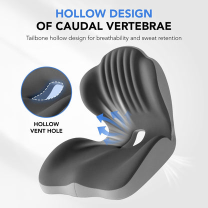 Ergonomic Memory Foam Seat Cushion