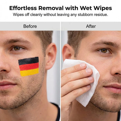 🌈✨National Flag Face Paint Stick for Sports Fans