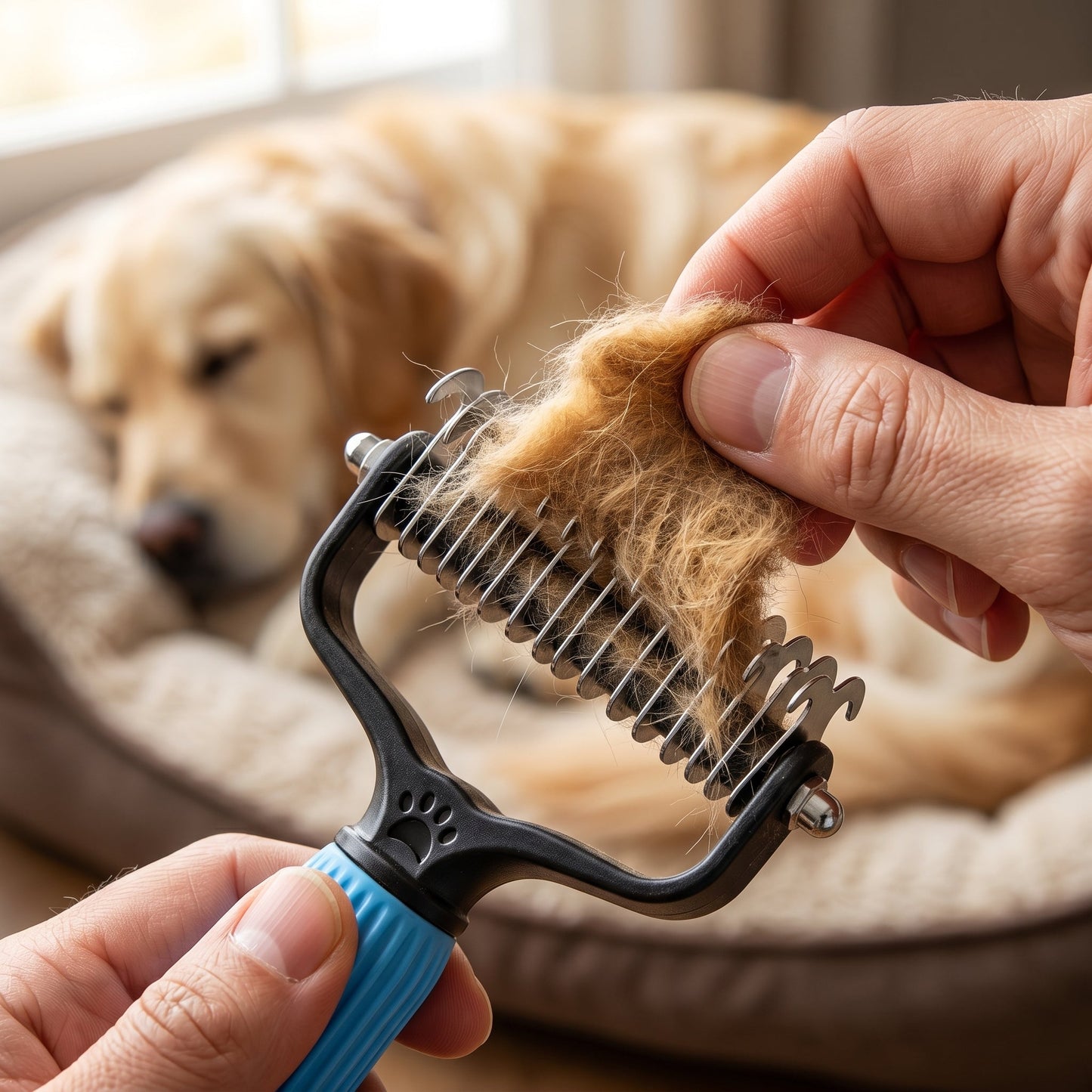 💯🐱Flash Sale!🐶 Professional Deshedding Tool For Dogs And Cats,Shedding Removal Easy to Use Essential Grooming