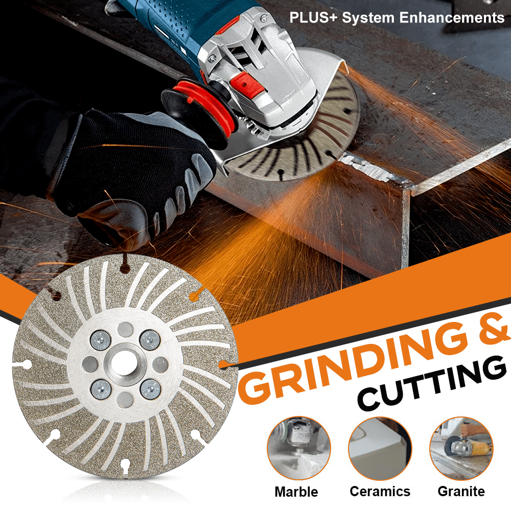 🔥Angle Grinding Wheel - Electroplated Diamond - 4 1/2" /5"/6" PLUS+
