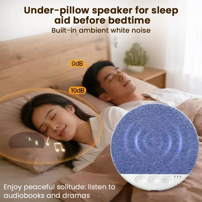 Ultra-Thin Bluetooth Pillow Speaker