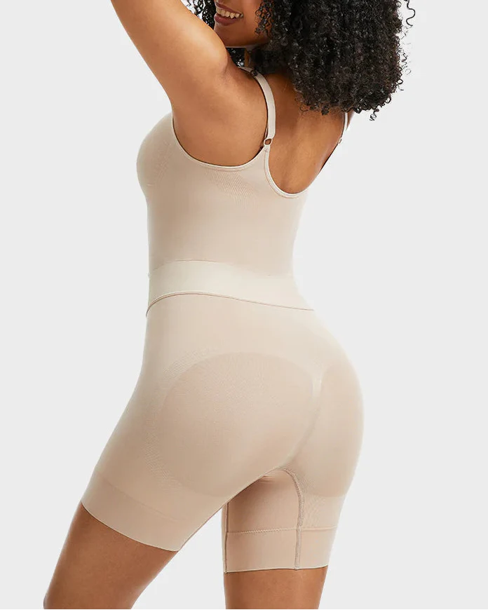 All-in-One Sculpting Bodysuit with Easy-Off Design