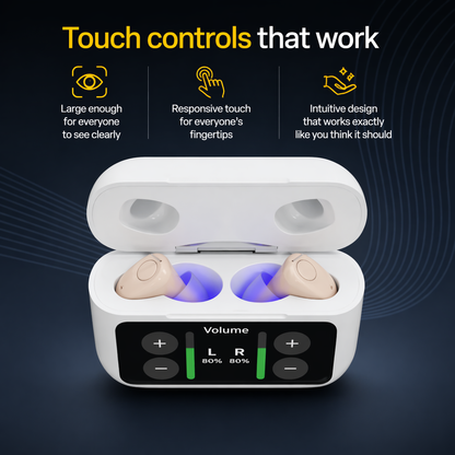 🔥 Final 1 Hours : Only Limited Stock Left🏆GluCent® Atom X Smart Hearing Aids — Hear Clearly, Feel Confident Again 💖(Mayo Clinic Recommended）