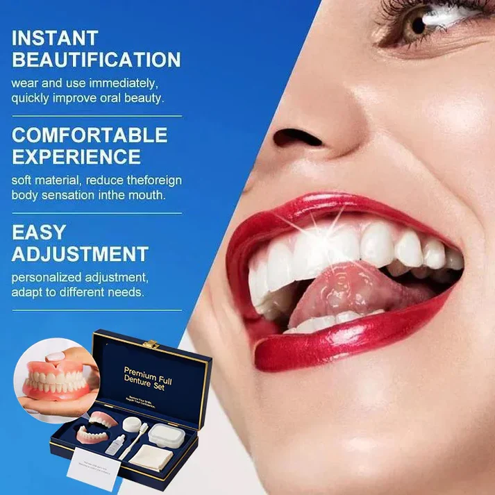 Ends Today: 70% OFF  Custom-Fit Full Functional Dentures
