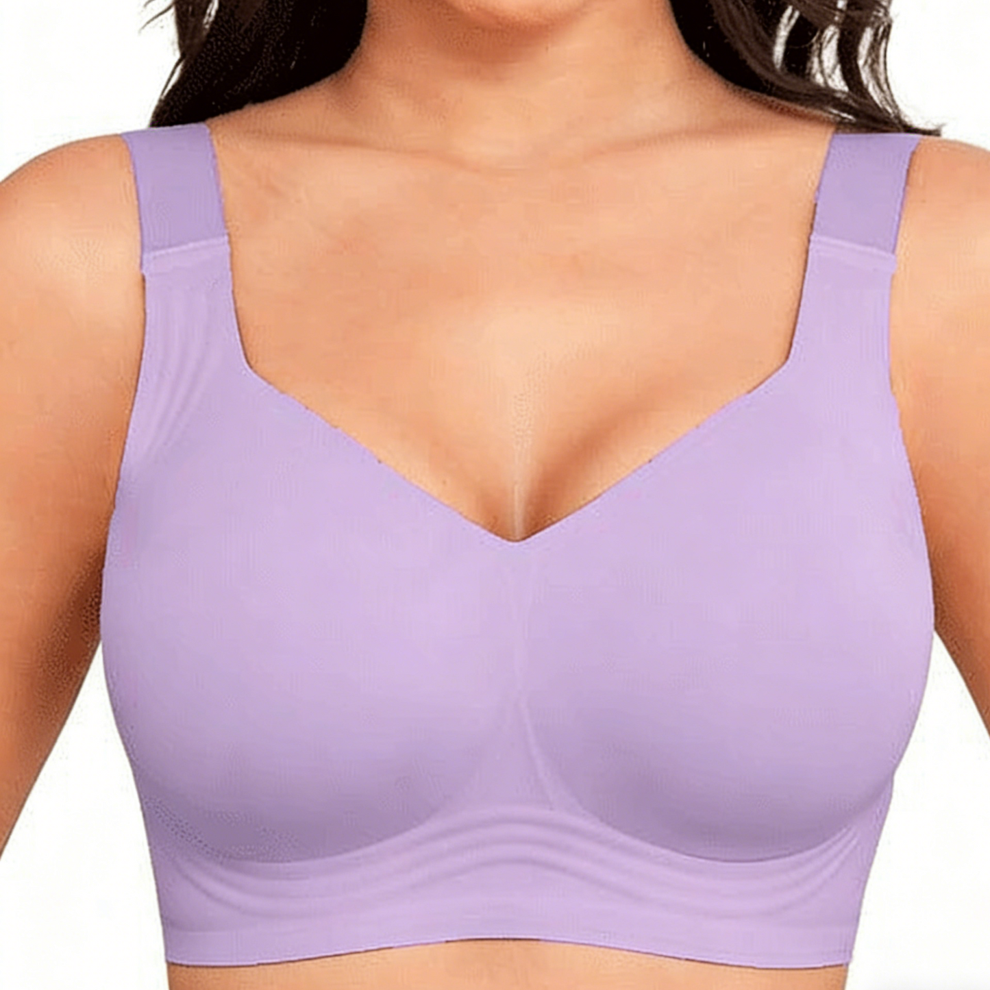 Comfortable Wireless Full Coverage Jelly Smoothing bra