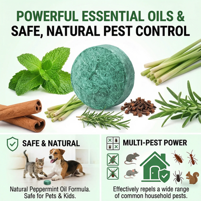 💥LAST DAY SALE 50%OFF💥🐀 12-Pack Popular Natural Rodent Repellent Balls