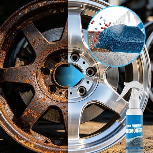 🤯 Stubborn Rust? Gone in Seconds After Spraying!