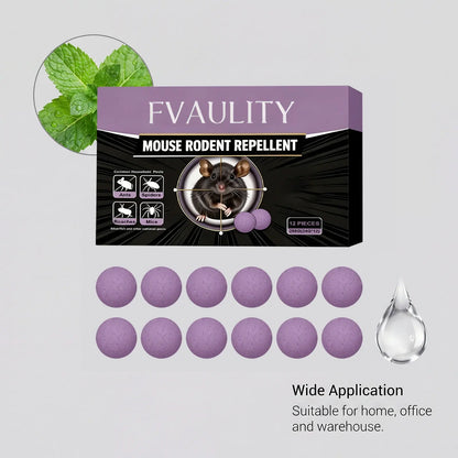 🐭 12-Pack Rodent Repellent Balls, Effective Pest Control Solution