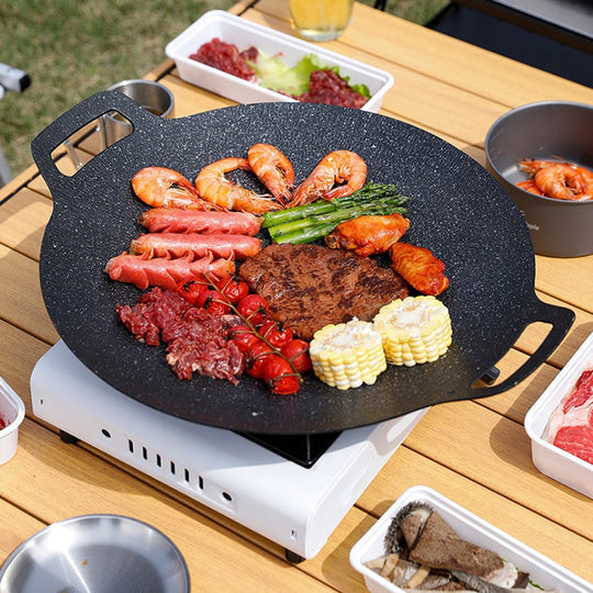 GrillXpert™ | Antihaft-Stein-Grillpfanne