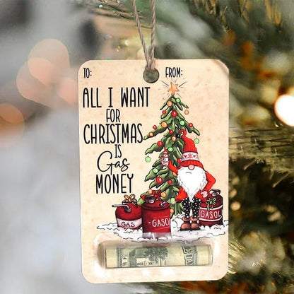 🎅💸 Handcrafted Wooden Money Holders Gift