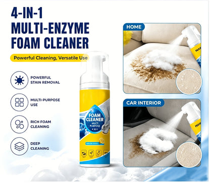 Easy Use Rinse-Free Foam Cleaner