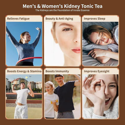 Ginseng Five Treasure Tea | Healthy Kidney Tea for Men & Women-SUY