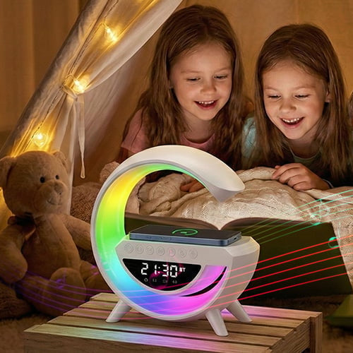 G-shaped Led Wireless Charging Speaker