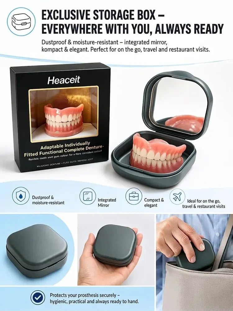 Portable denture case